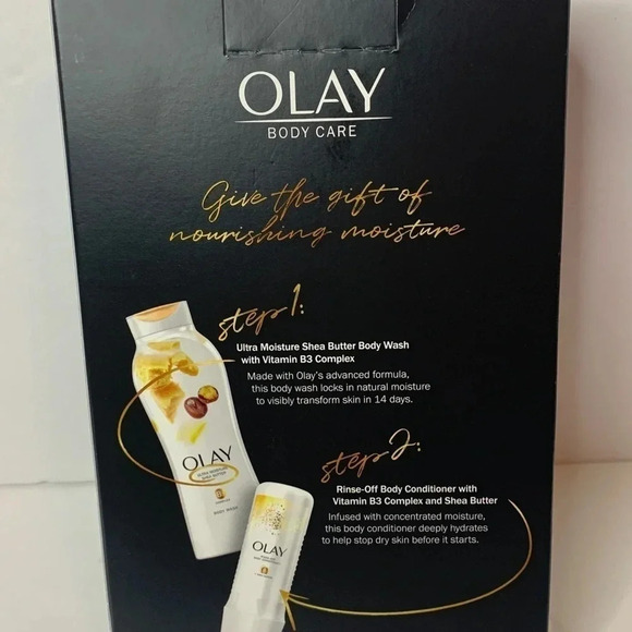 OLAY Moisturizing Body Wash Set for Dry Skin 12 fl oz New - Picture 2 of 7